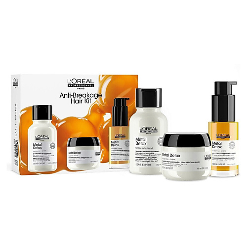 L'OREAL PROFESSIONNEL Набор для ухода за волосами Serie Expert Metal Detox #1
