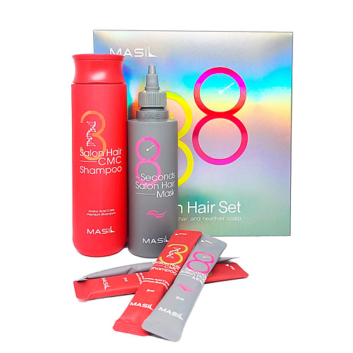 MASIL Набор шампунь и маска для восстановления волос 38 Seconds Salon Hair Set #1