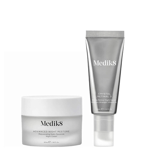 MEDIK8 Набор средств для лица Crystal Retinal 3 and Advanced Night Restore #1