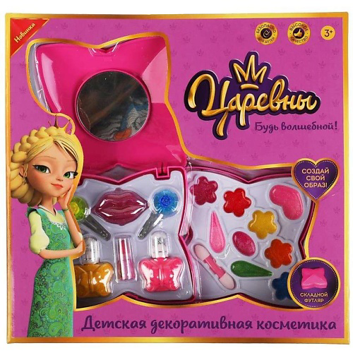 МИЛАЯ ЛЕДИ Косметика для девочек Царевны блеск для губ, лак, помада #1