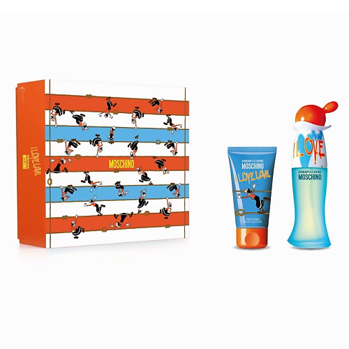 MOSCHINO Подарочный набор женский I Love Love #1