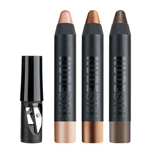 NUDESTIX Набор для макияжа глаз Mini Nude Metallic #1