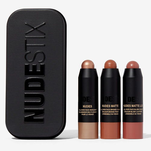 NUDESTIX Набор для макияжа лица Soft & Warm Nudes Mini Kit #1