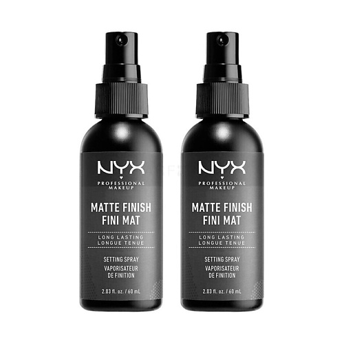 NYX Professional Makeup NYX PROFESSIONAL MAKEUP Набор спреев-фиксаторов макияжа Matte Finish Setting Spray Set #1
