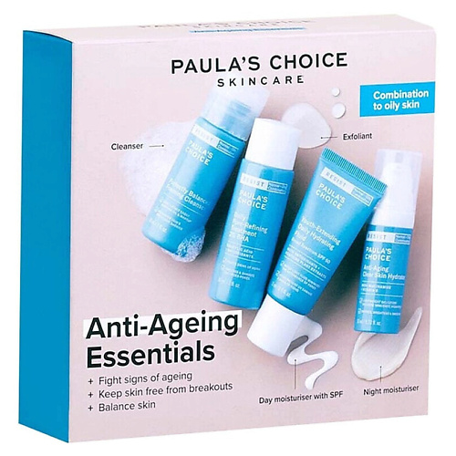 PAULA'S CHOICE Набор Anti-Aging Essentials Combination To Oily Skin Set #1