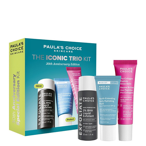 PAULA'S CHOICE Набор средств для лица The Iconic Trio Kit #1