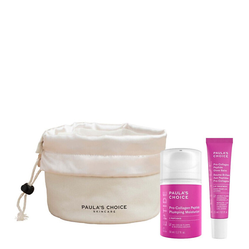PAULA'S CHOICE Набор средств для лица Peptides Gloss & Glow Bundle #1