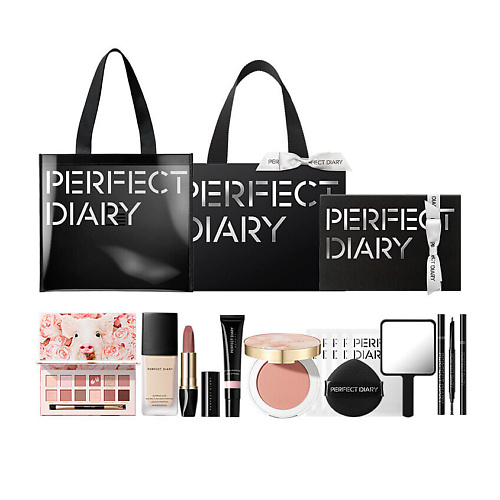 PERFECT DIARY Набор Makeup Sets Women's Soft Full Set Full Set Makeup 16 Pc #1