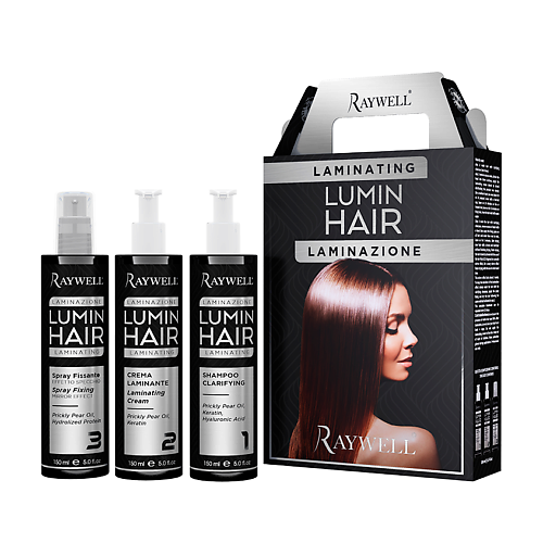 RAYWELL Набор LUMIN HAIR для ламинирования волос #1
