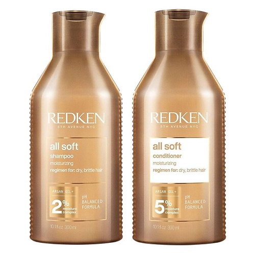REDKEN Набор All Soft: Шампунь + Кондиционер #1