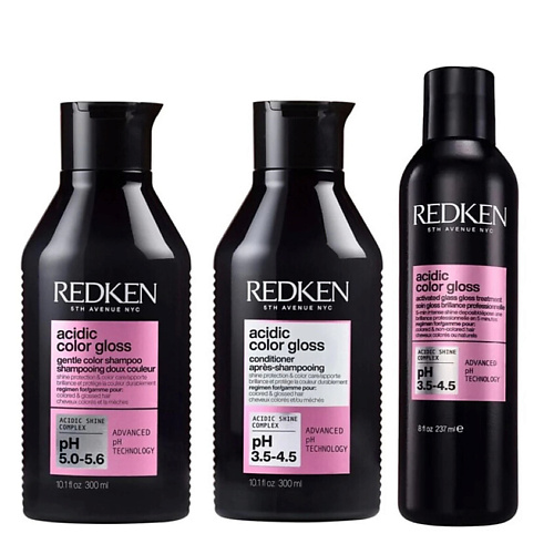 REDKEN Набор для окрашенных волос Acidic Color Gloss Bundle Treatment #1