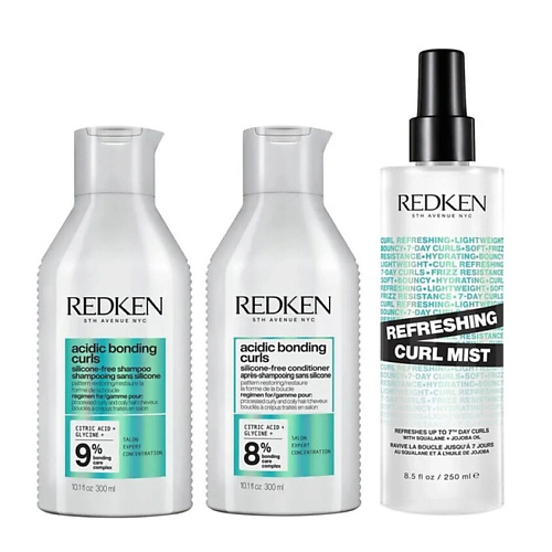 REDKEN Набор для вьющихся волос Acidic Bonding Curls Mist #1