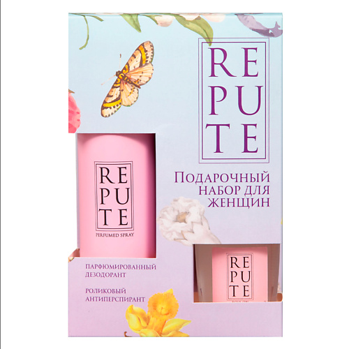REPUTE Набор подарочный Chic: Дезодорант спрей + Антиперспирант роликовый #1