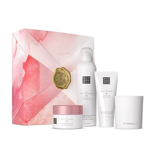 RITUALS... The Ritual of Sakura Набор: Гель для душа + Скраб + Крем для тела + Ароматическая свеча #1