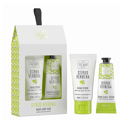 SCOTTISH FINE SOAPS Набор Citrus Verbena Hand Care Duo #1