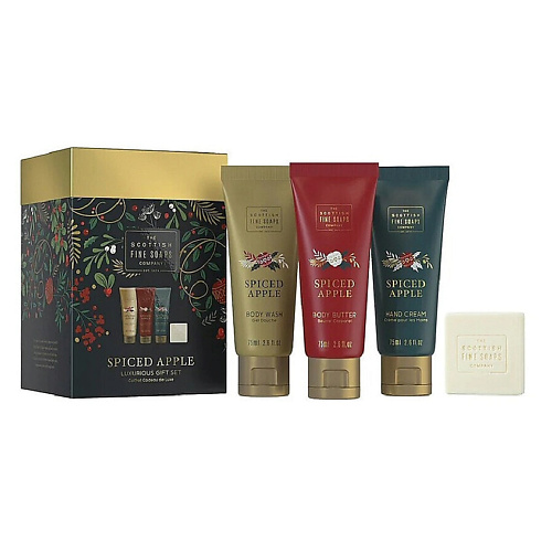 SCOTTISH FINE SOAPS Набор Spiced Apple Luxurious Set #1