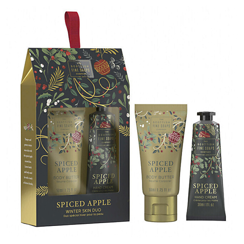SCOTTISH FINE SOAPS Подарочный набор Winter Skin Apple & Spices #1