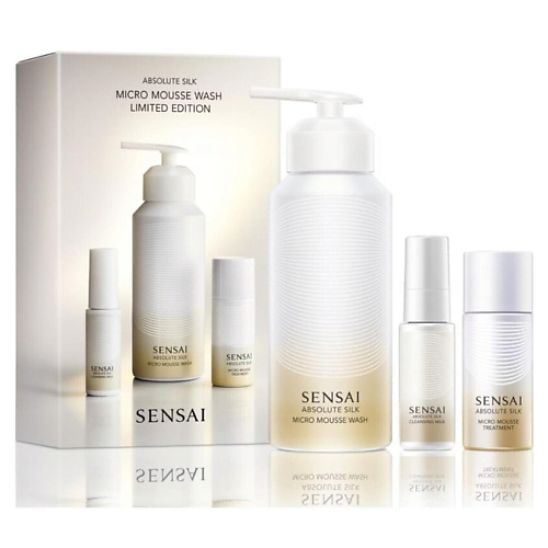 SENSAI Лимитированный набор Absolute Silk Micro Mousse Wash Set #1