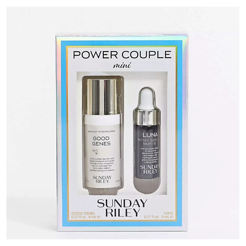 SUNDAY RILEY Дорожный набор средств для лица Power Couple Mini Kit #1