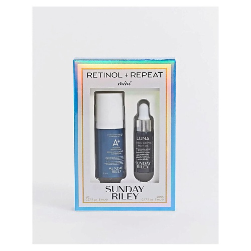 SUNDAY RILEY Дорожный набор средств для лица Retinol + Repeat Travel Kit #1