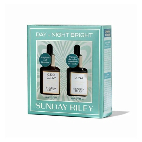 SUNDAY RILEY Набор масел для лица Day and Night Bright #1