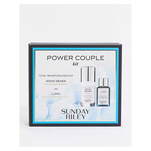 SUNDAY RILEY Набор средств для лица Power Couple Total Transformation Kit #1