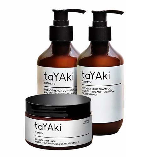 TAYAKI COSMETICS Бессульфатный корейский шампунь кондиционер и маска для волос #1