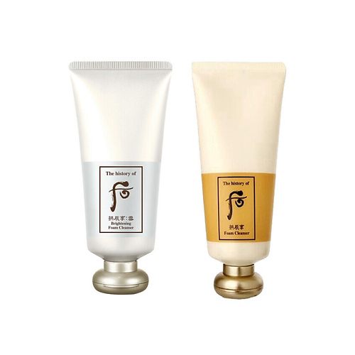 THE HISTORY OF WHOO Набор Gongjinhyang Foam Cleanser + Brightening Foam Cleanser #1