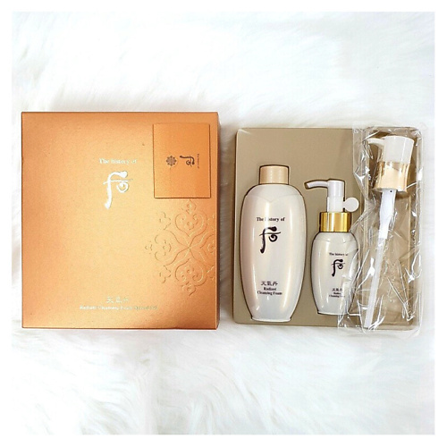 THE HISTORY OF WHOO Набор средств для умывания Cheongidan Radiant Cleansing Foam Special Set #1