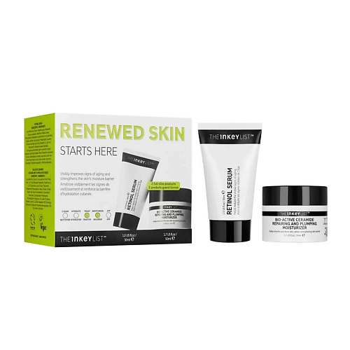 THE INKEY LIST Набор Renewed Skin Starts Here #1
