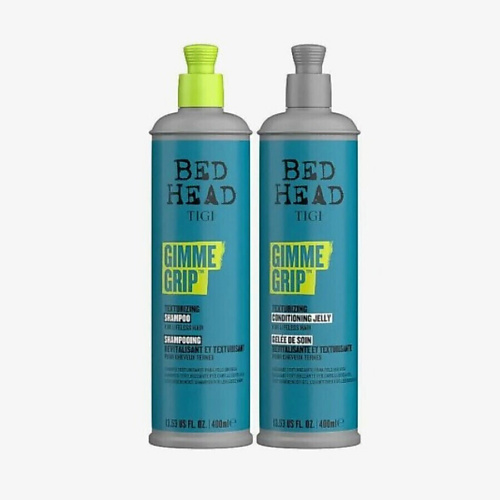 TIGI Набор для объема и текстуры волос Bed Head Gimmie Grip: Шампунь + Кондиционер #1