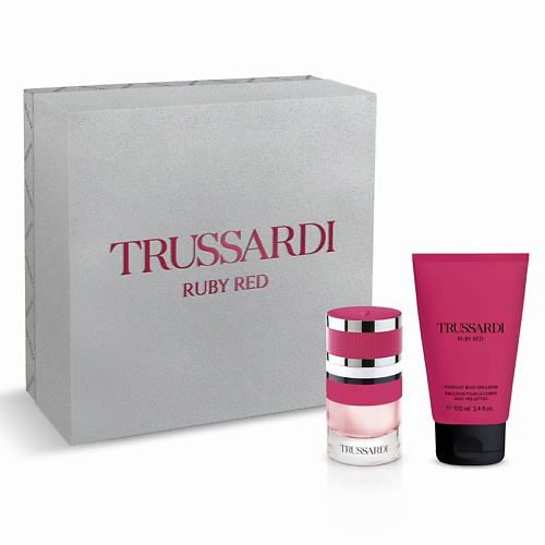 TRUSSARDI Подарочный набор женский RUBY RED #1