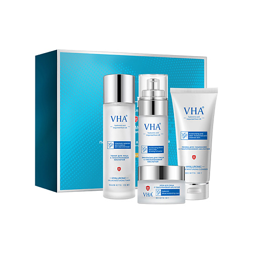 VHA Подарочный набор для ухода за кожей увлажняющий с гиалуроновой кислотой #1