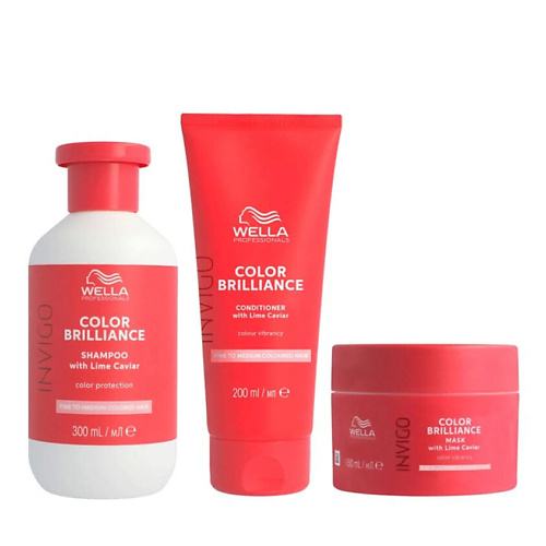 WELLA Набор для ухода за волосами INVIGO Color Brilliance Fine #1