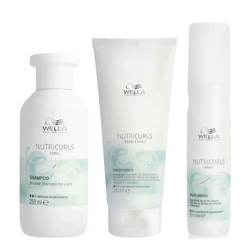 WELLA Набор для ухода за волосами Nutricurls Bundle Milky Waves #1
