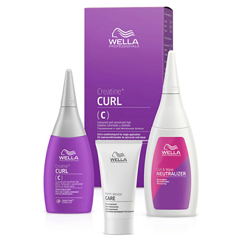 WELLA PROFESSIONALS Набор для перманентной завивки тонких и окрашенных волос Creatine+ Curl C #1