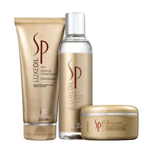 WELLA PROFESSIONALS Набор LuxeOil Keratin Protect Bundle: Шампунь +Кондиционер + Маска #1