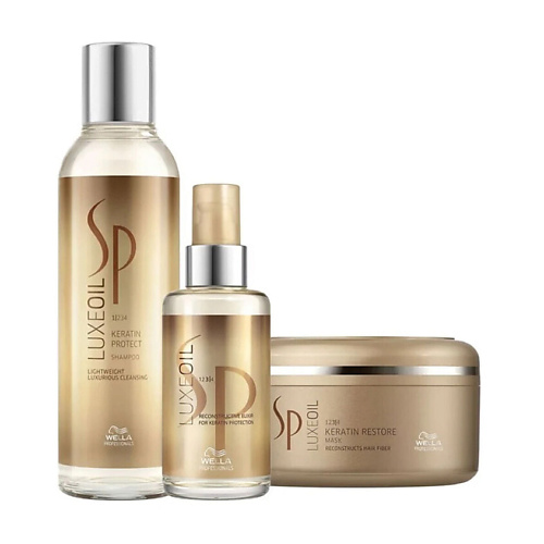 WELLA PROFESSIONALS Набор LuxeOil Keratin Protect Bundle Elixir 1 #1