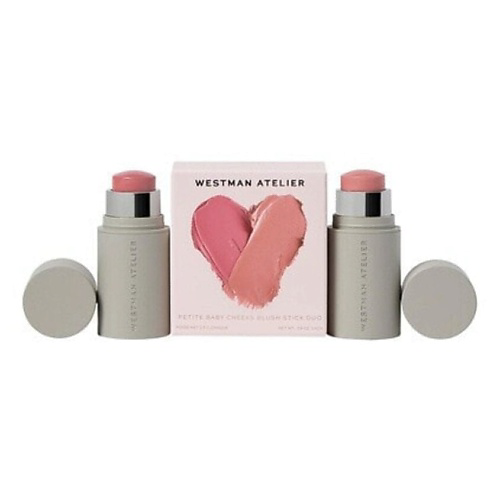 WESTMAN ATELIER Набор румян-стиков Petites Baby Cheeks Blush Stick Duo #1