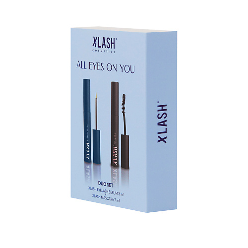 XLASH COSMETICS Набор-дуэт: сыворотка для роста ресниц и термотушь #1