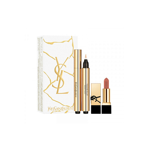 YVES SAINT LAURENT Набор косметический YSL TOUCHE ECLAT 2 + MINI ROUGE #1
