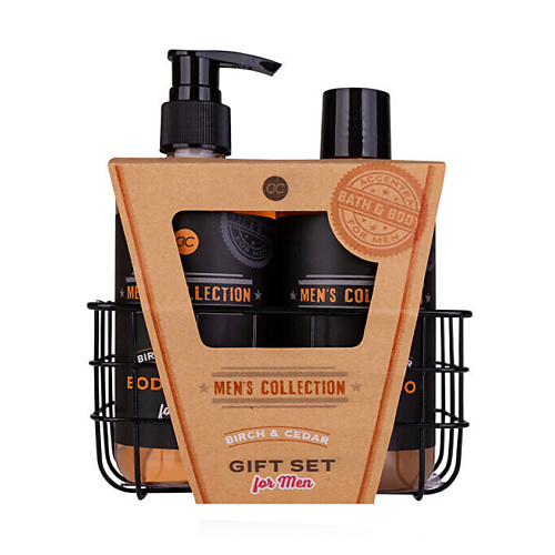 ACCENTRA Набор для ухода за телом в корзине Men's Collection Gift Set #1