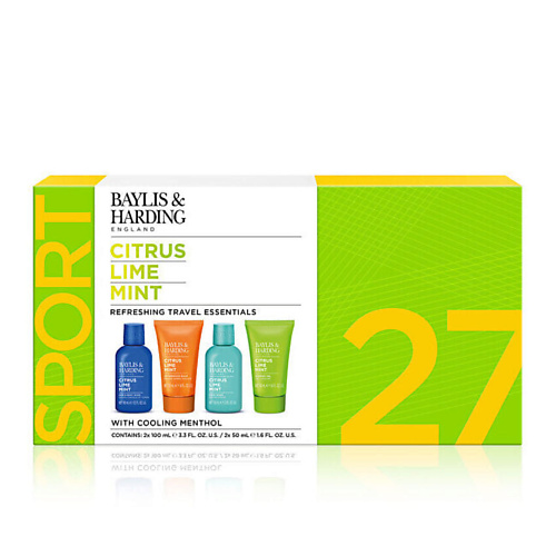 BAYLIS&HARDING BAYLIS & HARDING Набор для путешествий Lime & Mint #1