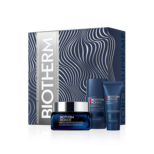 BIOTHERM Мужской подарочный набор Homme Force Supreme Anti-Aging Holiday Set #1