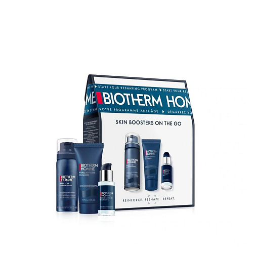 BIOTHERM Набор для мужчин Homme Force Supreme Skin Boosters On The Go #1
