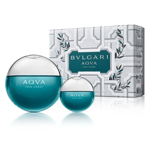 BVLGARI Набор Aqva Pour Homme: Туалетная вода + Туалетная вода в дорожном формате 1 #1