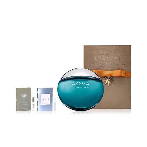 BVLGARI Набор Aqva Pour Homme + пробники #1