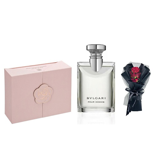 BVLGARI Набор: Туалетная вода Bvlgari Pour Homme + Бутоньерка #1
