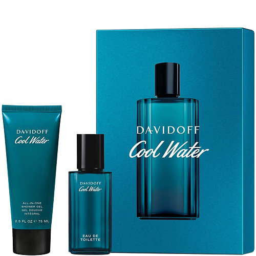 DAVIDOFF Набор Cool Water: Туалетная вода + Гель для душа #1