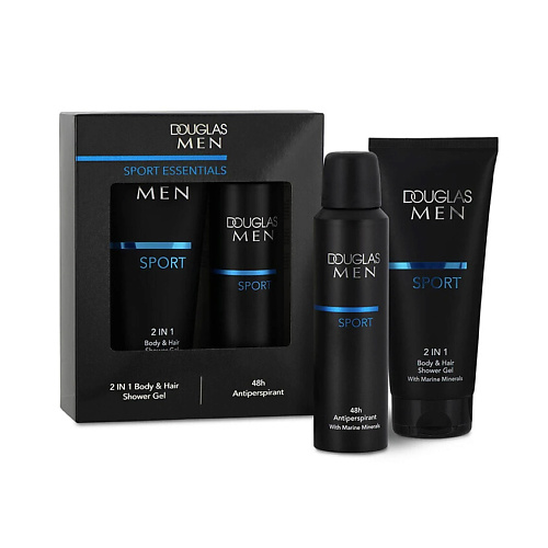 DOUGLAS Подарочный набор для мужчин Men's Sport Essentials #1